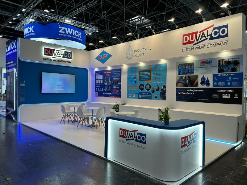 VALVE WORLD 2024 exhibition stand