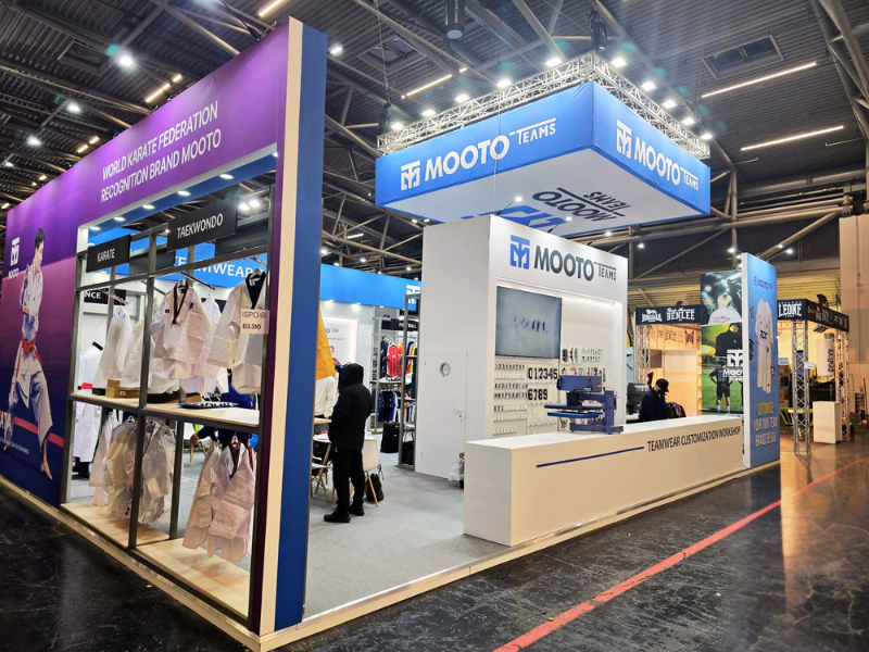 ISPO MUNICH 2024 exhibition stand