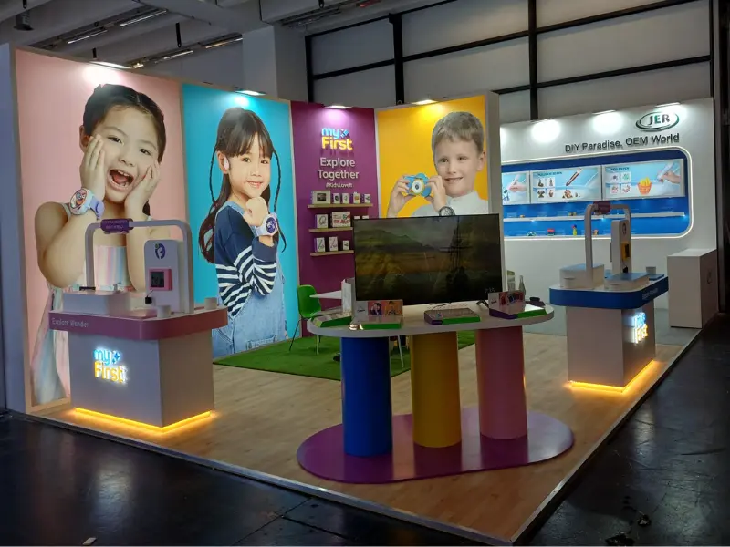 TOY FAIR 2026 exhibition stand