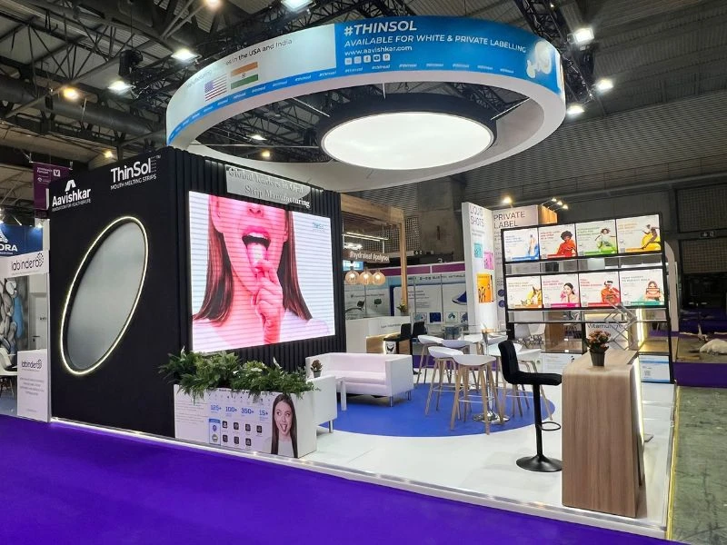 VITAFOODS 2025 exhibition stand