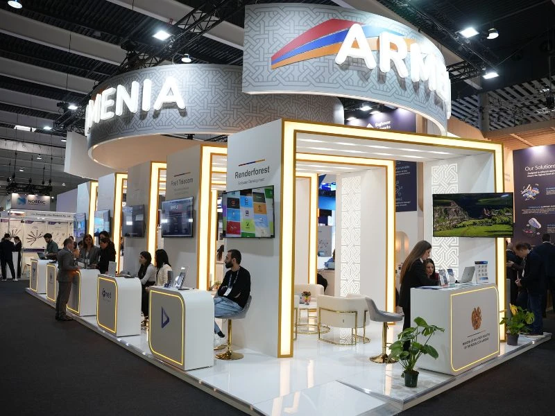 MWC 2025 exhibition stand